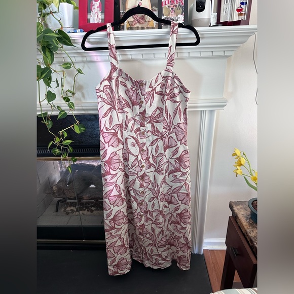 Market & Stitch Floral Print Dress with Straps - Picture 1 of 7